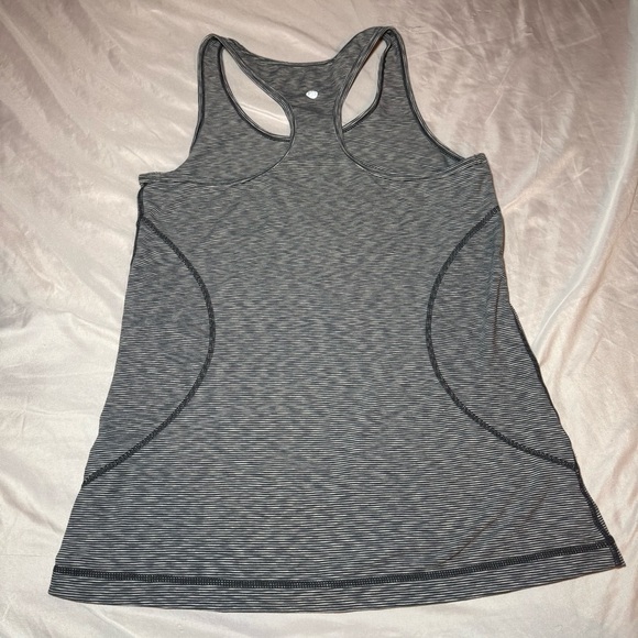 Zella Gray Racerback Tank Top - Picture 2 of 5